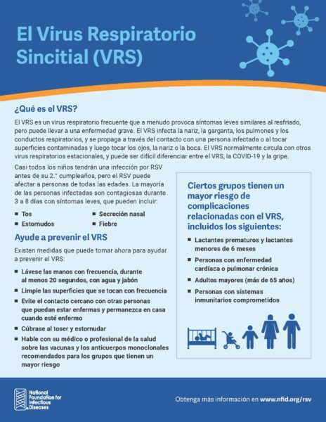 RSV Fact Sheet Spanish version