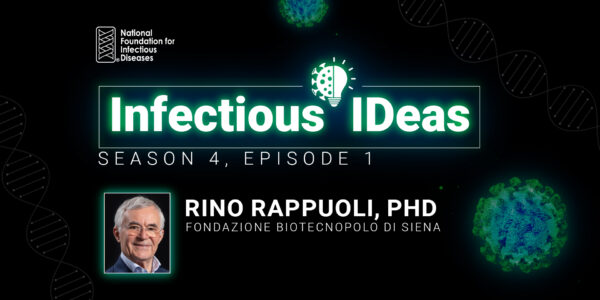 S4E1 Rino Rappuoli Podcast Episode Graphic