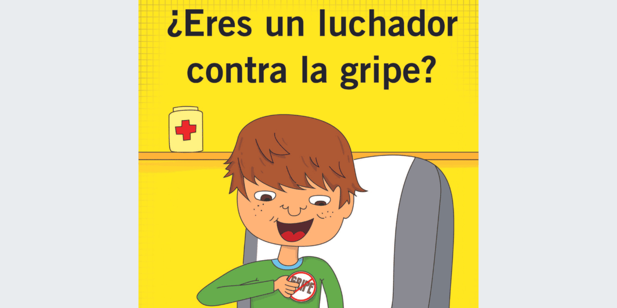 ¿Eres un luchador contra la gripe? Coloring Book